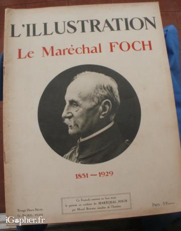 Revue "L'illustration" : Le Maréchal Foch (hors-série)