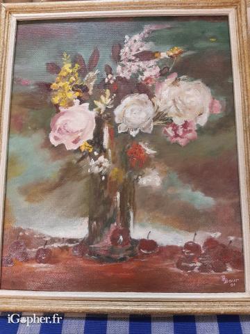Tableau Bouquet de roses
