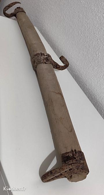 Barre de débardage vintage (très ancienne)