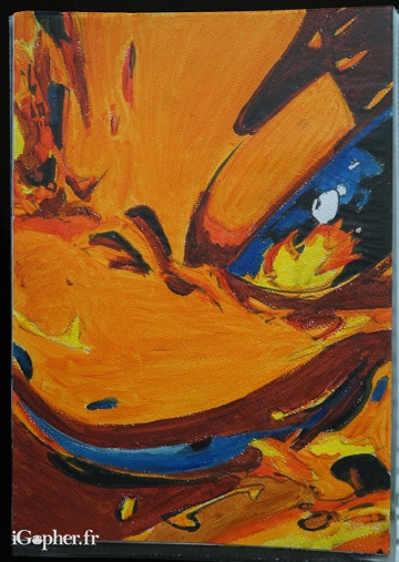 Bl-peinture Salamêche Pokémon - aquarelle A4