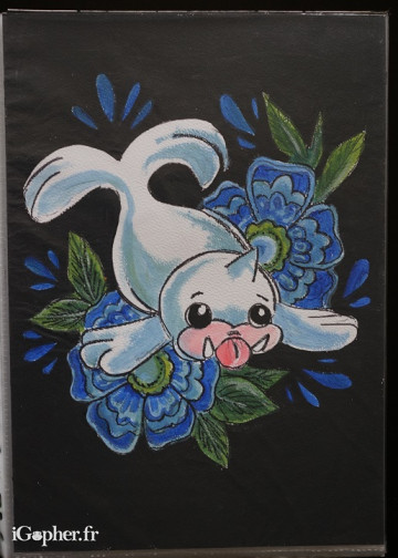 Bl-peinture - Pokémon Lamantine - Aquarelle A4