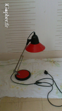 Lampe de bureau vintage Aluminor