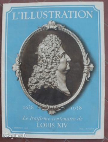 Livre "L'illustration : le troisième centenaire Louis XIV"