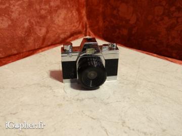 Briquet appareil photo en métal