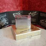 Briquet Silver Match en métal argenté