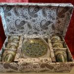 Service à Café Oriental (paons)