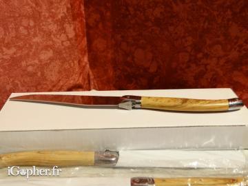 6 couteaux de table Laguiole