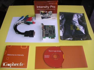 Carte d'acquisition vidéo BlackMagic