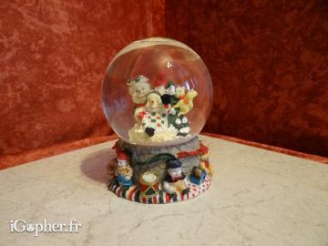 Boule à neige bonhommes de Neige