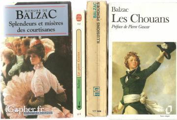 Livres de Balzac