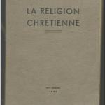 Livre sur la religion Chrétienne