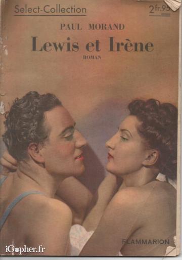 Livre : Lewis et Irène (Paul Morand)