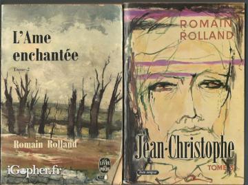 Livres de Romain Rolland (Jean-Christophe…)