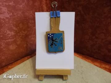 Pucelle 3ème Régiment du Génie (insigne militaire)