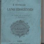Livre de Nouvelles Languedociennes (Figuier)