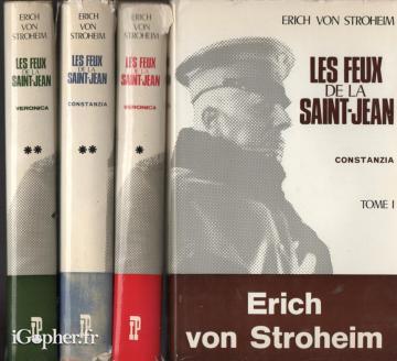Livres Erich Von Stroheim : "Les feux à Saint-Jean" (4 tomes)