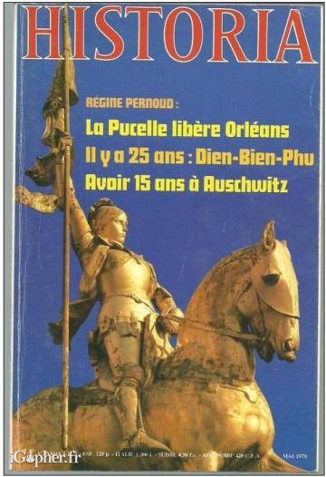 Revue Historia (N°390 de Mai 1979 : Jeanne d'Arc, Rajk…)