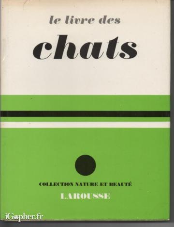 Le livre des chats