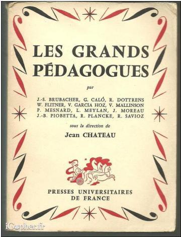 Livre : Les Grands Pédagogues