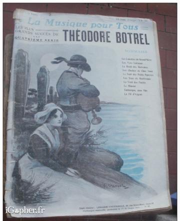 Livre : La musique pour tous (série 4 - Theodore Botrel)