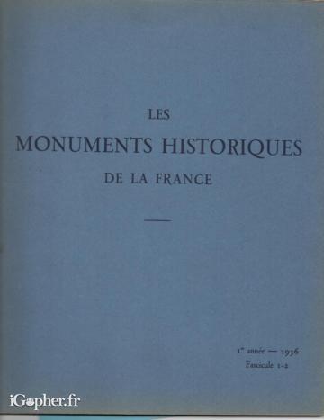 Livre : Monuments Historiques de France
