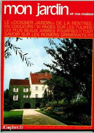 Revue : Mon Jardin et Ma Maison (N°113 - Octobre 1967)