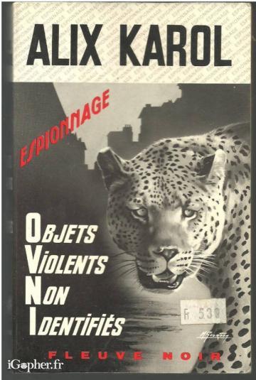 Livre : Objets violents non identifiés (Alix Karol)