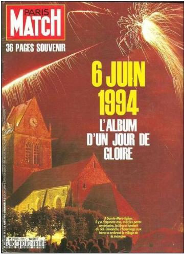 Revue Paris Match : Souvenir du 6 juin 1944