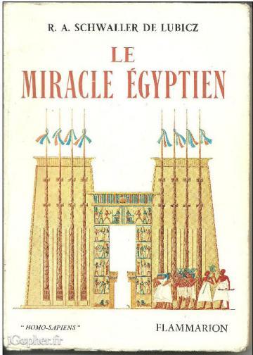 Livre : Le miracle égyptien
