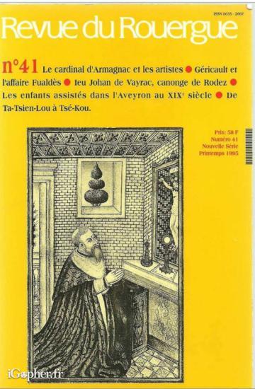 Revue : La Revue du Rouergue N°41 de 1995