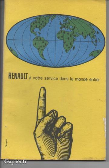 Livre : Renault à votre service dans le monde entier