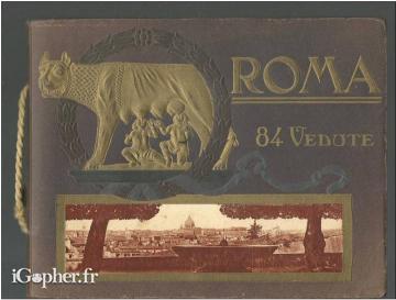 Livre multilingue : Ricordo di Roma (84 reproductions)
