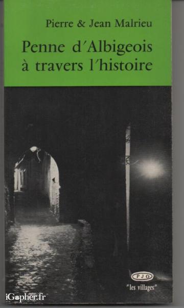 Livre : Penne d'Albigeois à travers l'histoire (Malrieu)