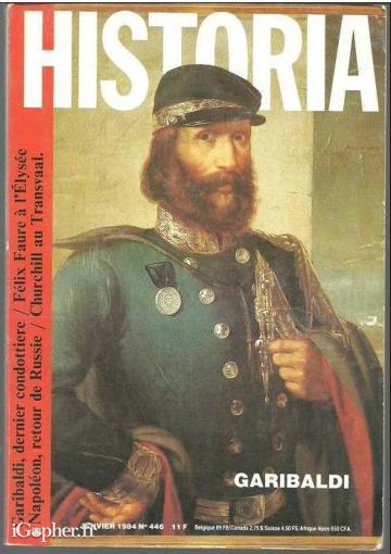 Revue : Historia N°446 (Janvier 1984)