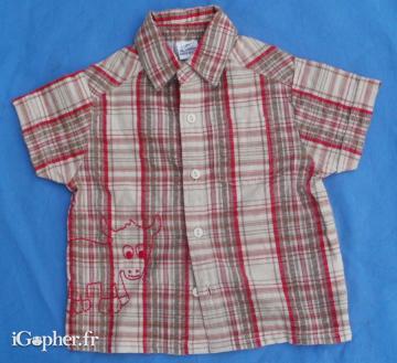 Chemisette garçon 6 mois - Tout Compte Fait