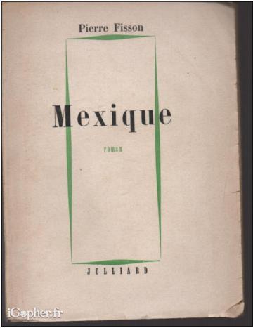 Livre : Mexique (Pierre Fisson)