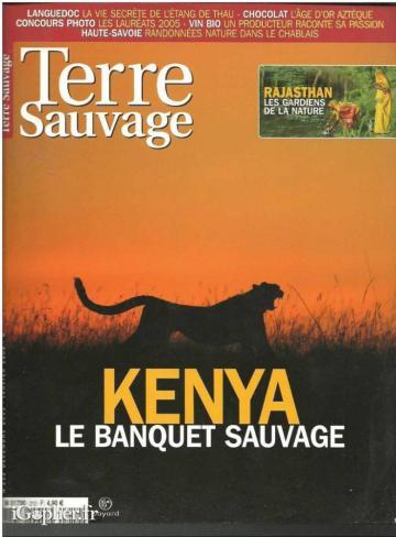 Revue : Terre Sauvage (N°212 - Déc. 2005) : Kenya