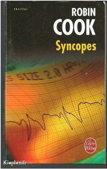 Livre de Robin Cook : Syncopes