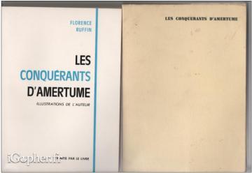 Livre : Les conquérants d'amertume (Florence Ruffin)