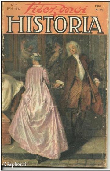Revue : Lisez-Moi Historia (N°7 de Juin 1947)