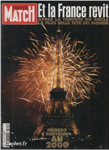 Revue Paris Match N° 2642 (Numéro souvenir an 2000)