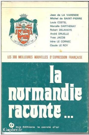 Livre : La Normandie raconte par Jean de la Varende