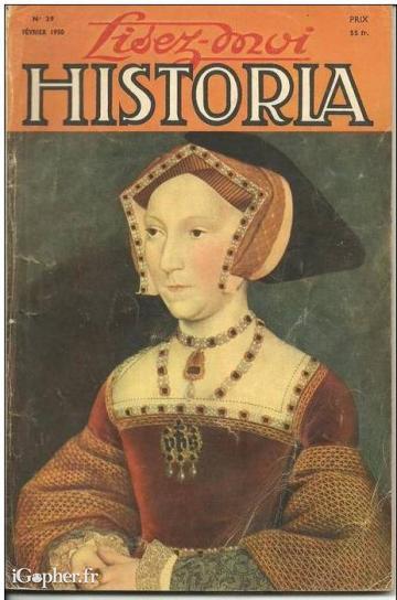 Revue : Lisez-moi Historia (N°39 - Février 1950)