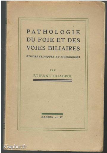 Livre : Pathologie du foie et des voies biliaires