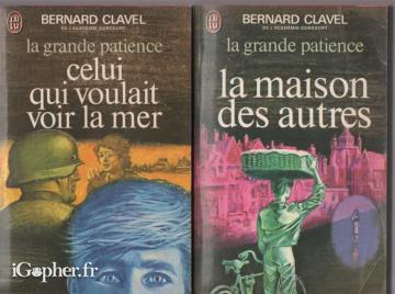 Livres de Bernard Clavel (collection J'ai Lu)