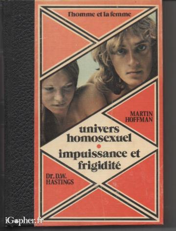 Livre : Homosexualité et impuissance (Hastings / Hoffman)