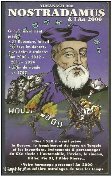 Livre : Almanach Nostradamus et l'an 2000