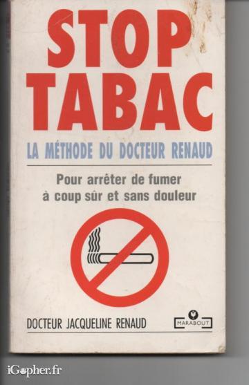 Livre : Stop Tabac, la méthode du docteur Renaud