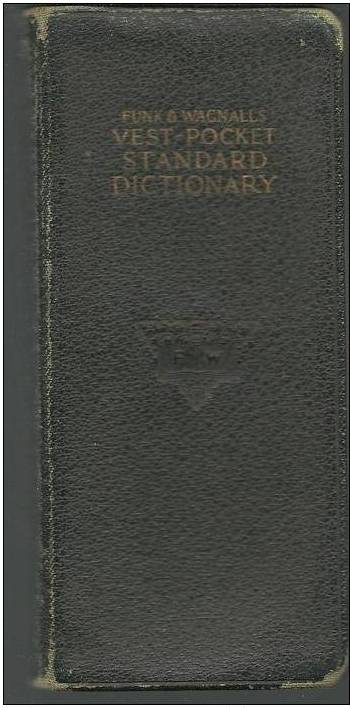 Livre en anglais : Vest-Pocket Dictionary of the English Language