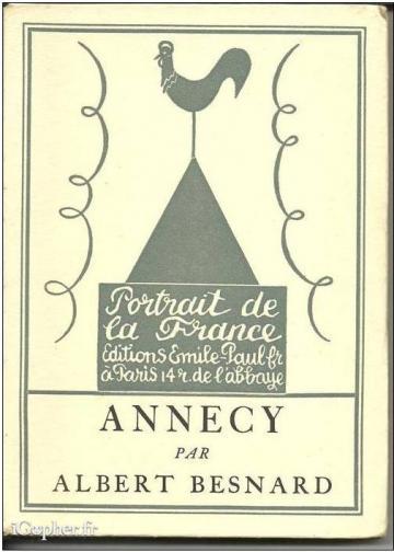 Livre : Annecy (Albert Besnard)